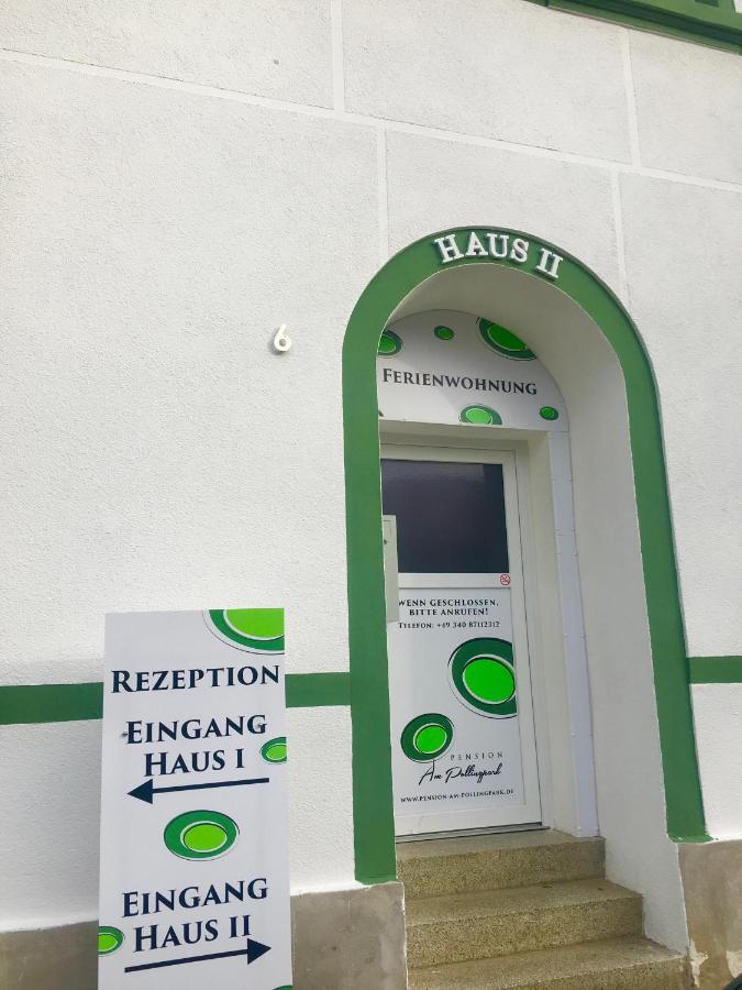 Pension Am Pollingpark Haus II Dessau-Rosslau Eksteriør billede